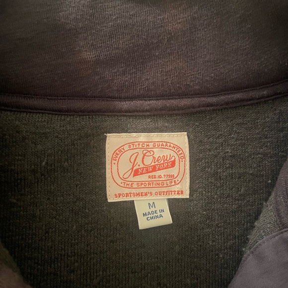 Jcrew Sherpa button front sweatshirt! - Picture 7 of 8